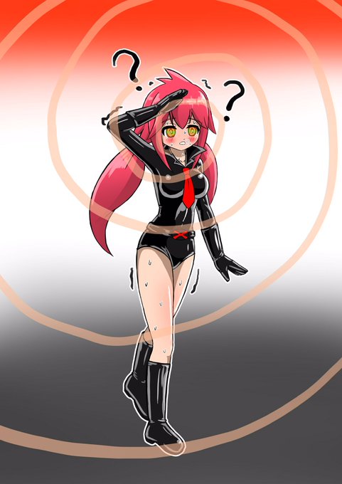 ラスティレッド、戦闘員にされる。#洗脳 #悪堕ち #催眠 #戦闘員 