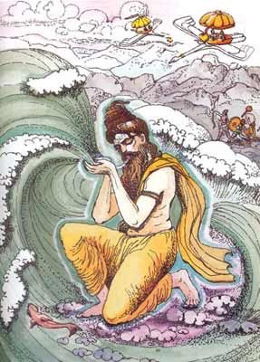 recount Dharma that is lost (by end of Kali Yuga all Dharma [hindu principles] will be lost.This is mentioned in Chapter 31 Anusanga of Brahmanda Purana.103-106-“Owing to the power of the inevitable future, the Krta Yuga set in. When the holy Krta Yuga began