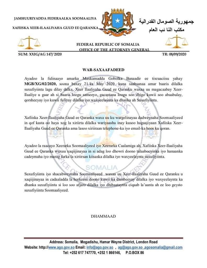 NUSOJ | National Union of Somali Journalists tweet media