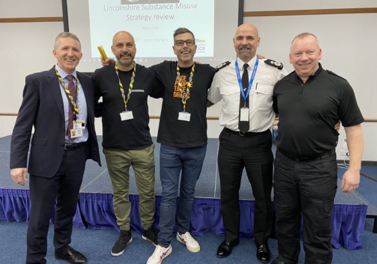 6. Its also been amazing to work  @LincsPolice too  Another  #brilliant  #police force who enabled me to use  #LivedExperience to inform their  #DrugStrategy event, im full of  #respect for  @DCCHarwin  @RobG1155 &  @Kerrinwilson999  @MarcJonesLincs all doing fab work to support  #pwud