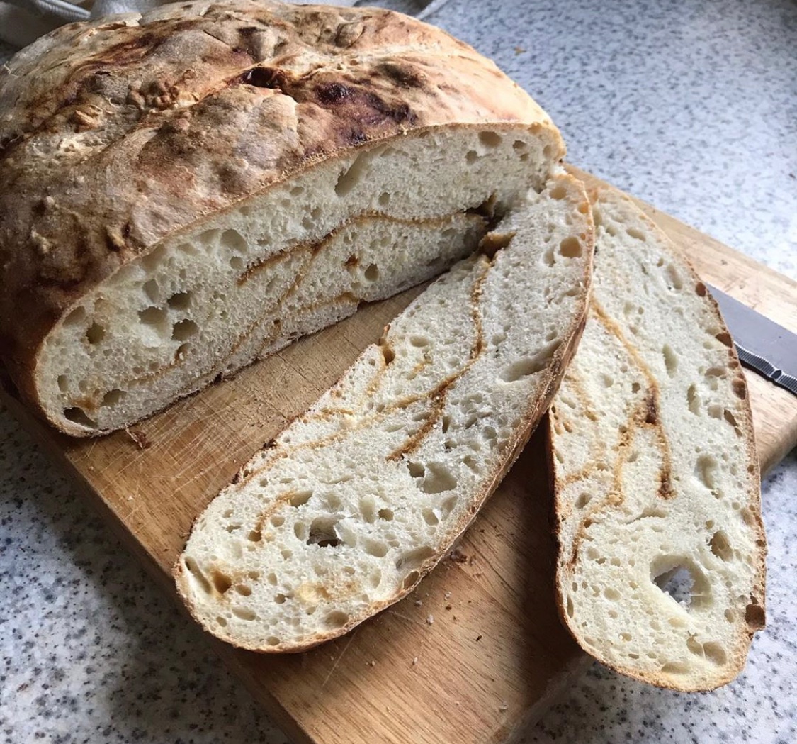 Perfection is a fresh loaf of Sourdough Marmite bread. 🍞
Hands up who is a sourdough fan? #SourdoughSeptember

📷 elledee20
