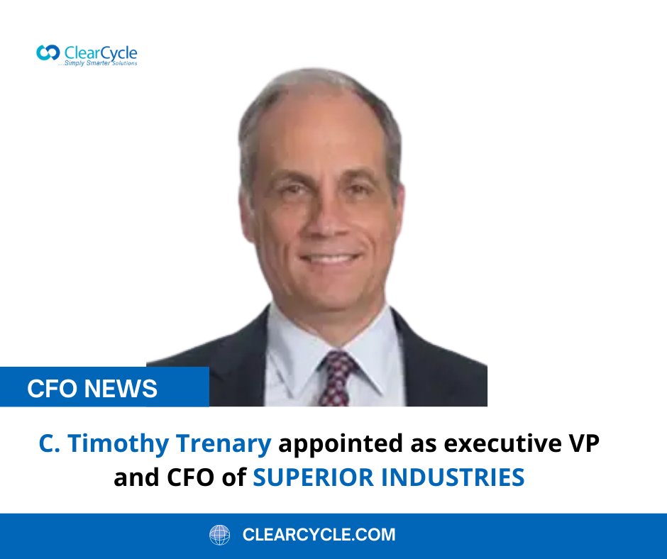 ClearcycleC's tweet photo. Troy Ford will resume his position as Vice President of Corporate Finance.
#finances #finance #CFO #NewsAlert #alert #trend https://t.co/rVyqd4Qz0X