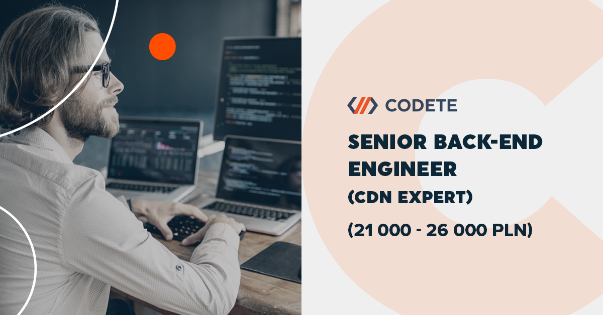 JakJania's tweet photo. Perełka w @CodeteGmbH! 😲 Sr #BackEnd #Engineer (#CDN Expert) do projektu Cloudinary. Bądź mistrzem #Java lub #JavaScript i miej obycie ze znanymi CDNami (Akamai, Cloudflare albo Fastly). Wejdź w core rozwiązań Cloudinary i wyznaczaj nowe trendy! #codete
https://t.co/fDFXy3Y3zn https://t.co/HBPgY5lQyf