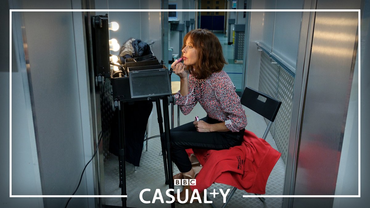 BBCCasualty's tweet photo. We’re glad you’re as excited as we are about our return to filming 🤗
 
Over the coming weeks we’ll give you a peek behind the scenes and show you what we’re doing to make sure our cast and crew stay safe 😷

#Casualty https://t.co/2DTYcM7YcZ