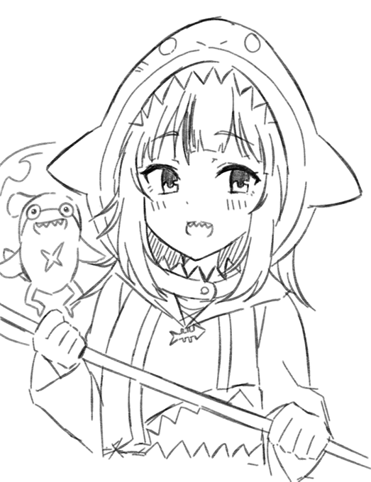 ホロライブのサメちゃん可愛い 