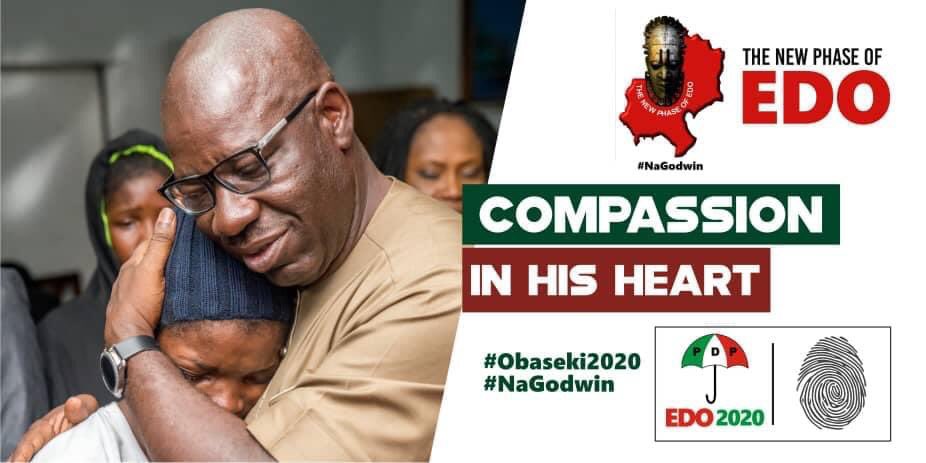 TheNewPhaseOfE1's tweet photo. We have worked through the haze to build our dear state. With this, we have set the tone for a resounding victory at the polls. It's time to finish together~~4+4= Assurance!

#TheNewPhaseOfEdo
#VoteObasekiandShaibu
#VotePDP
#VoteContinuity https://t.co/yd61KL3HkN