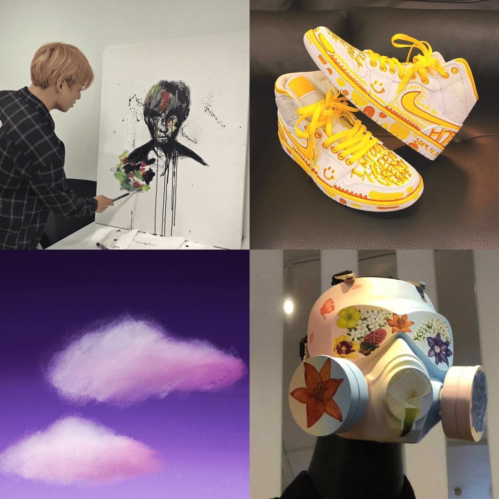 jungkook has shown us his unique artistic abilities in ways beyond drawing and painting