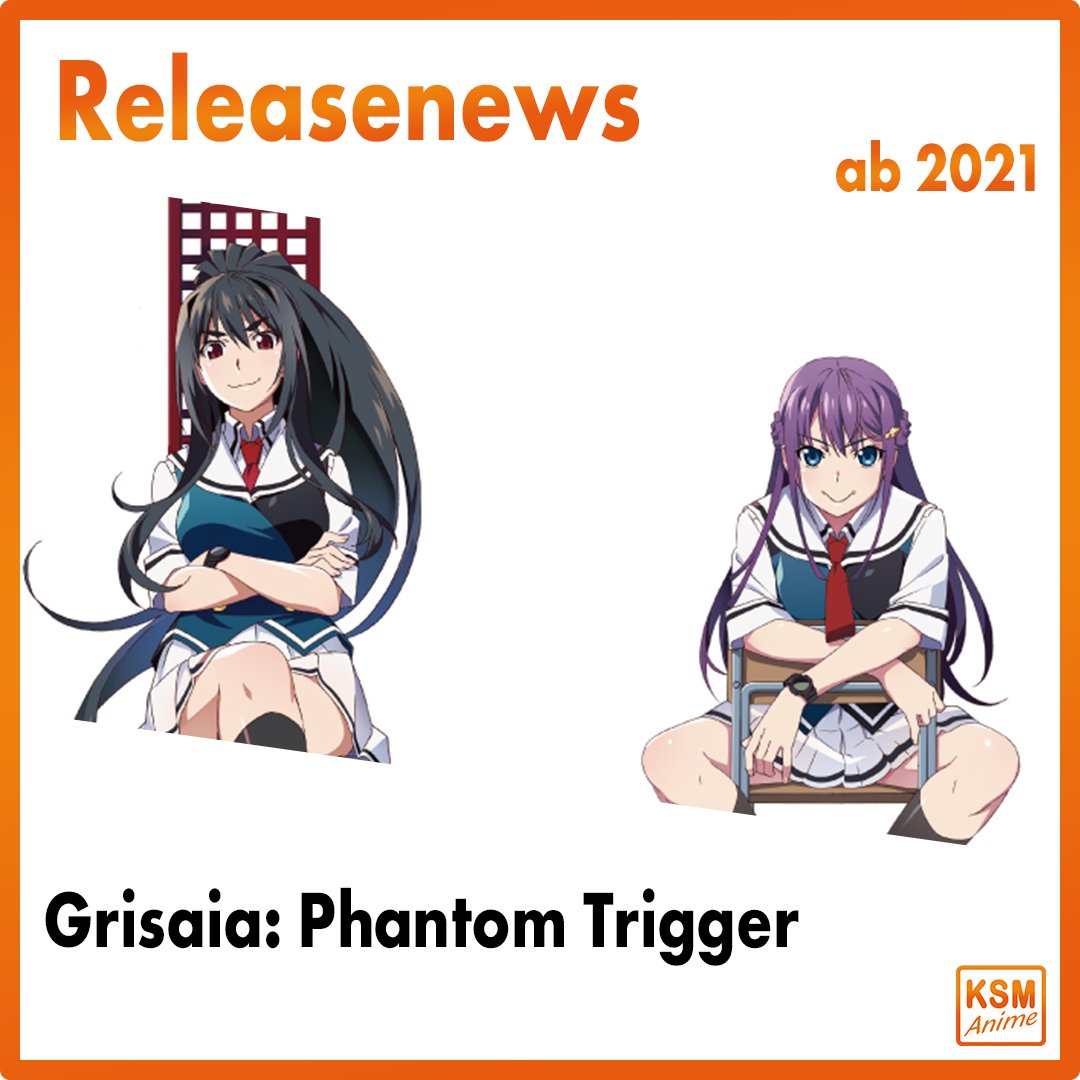KSMAnime's tweet image. Habt ihr unser Panel während der #ConLine20 gesehen? Als kleines Geschenk hatten wir eine Lizenznews verkündet: Nächstes Jahr könnt ihr euch auf den Film Grisaia: Phantom Trigger freuen.🎉

Wer hat Lust auf einen guten Action Anime-Film? 😎