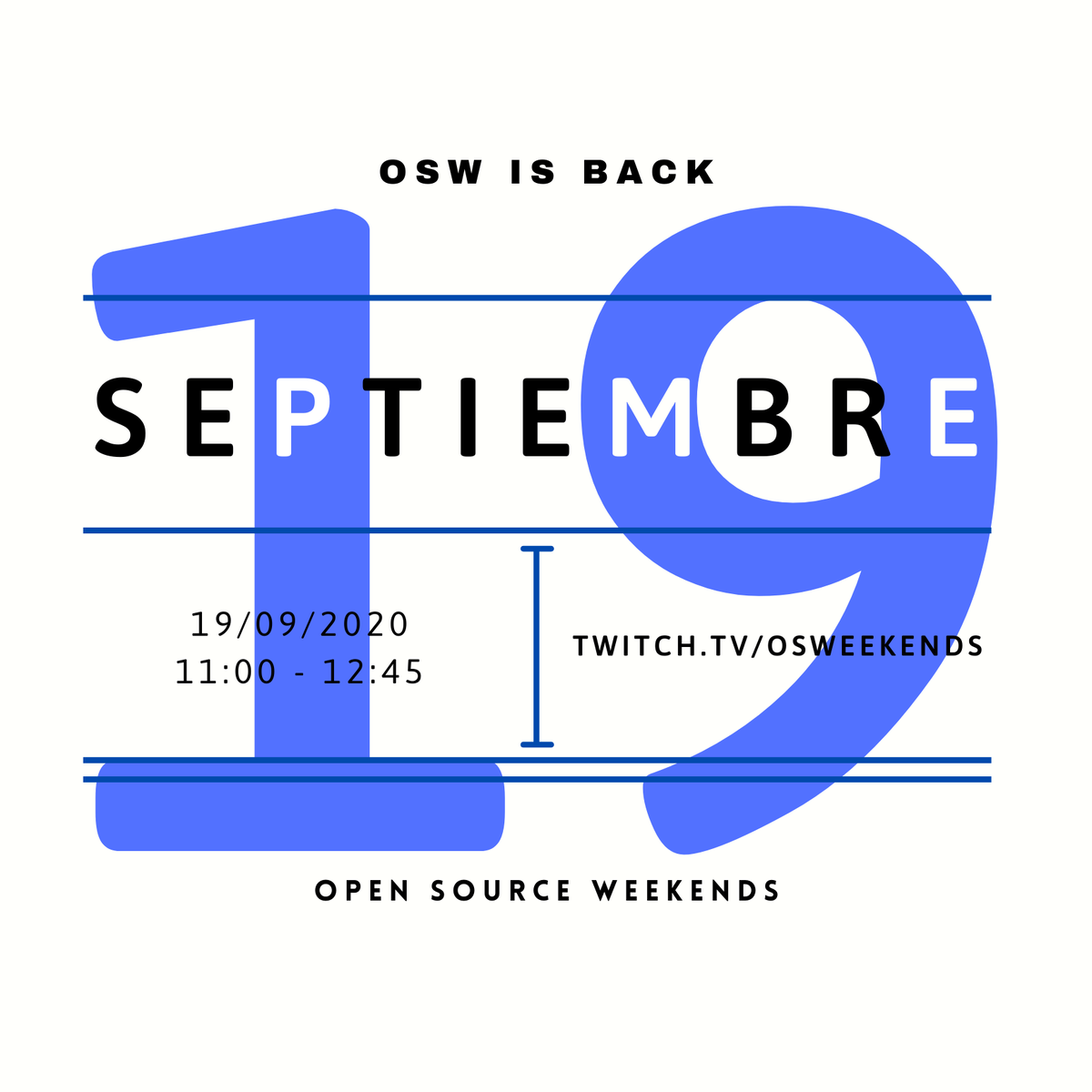 Open Source Weekends tweet media