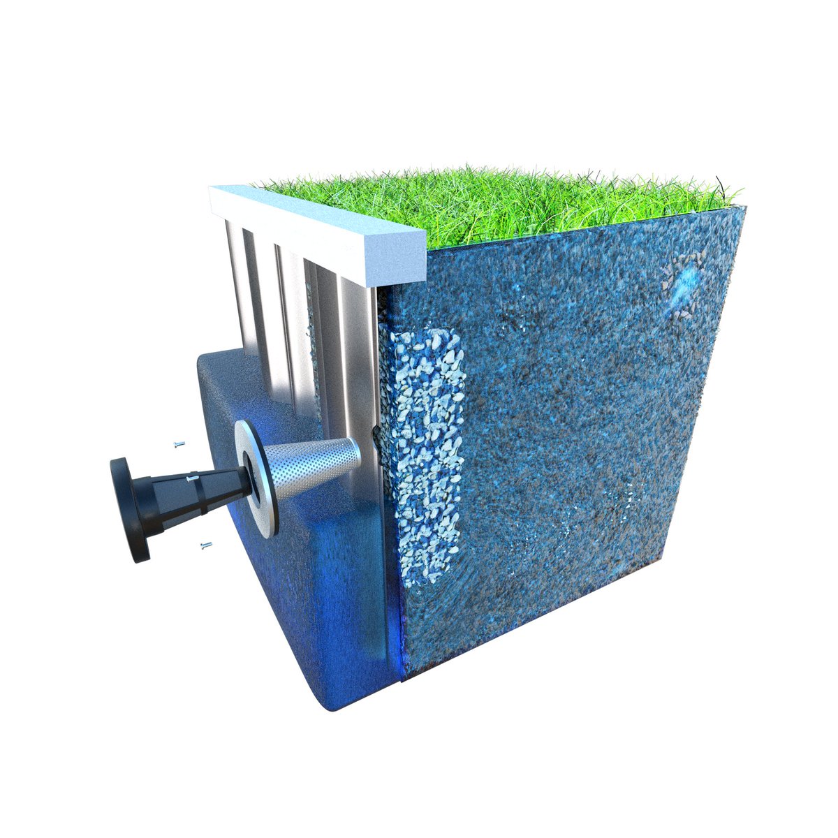 buckmag's tweet photo. The JET Filter is a flush mount geocomposite wick drainage system to be permanently installed on  front side of seawalls &amp; retaining walls. It prevents  loss of soil and backfill material through weep holes, is easily unclogged as needed, and relieves panel stress.
#PileBuck https://t.co/Mpbgz0AWYo