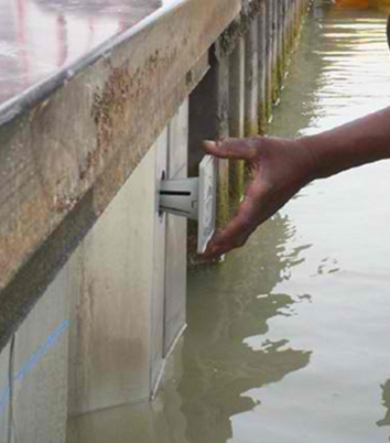 buckmag's tweet photo. The JET Filter is a flush mount geocomposite wick drainage system to be permanently installed on  front side of seawalls &amp; retaining walls. It prevents  loss of soil and backfill material through weep holes, is easily unclogged as needed, and relieves panel stress.
#PileBuck https://t.co/Mpbgz0AWYo