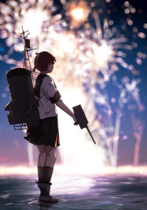 敷波と花火が見たい夏だった... 