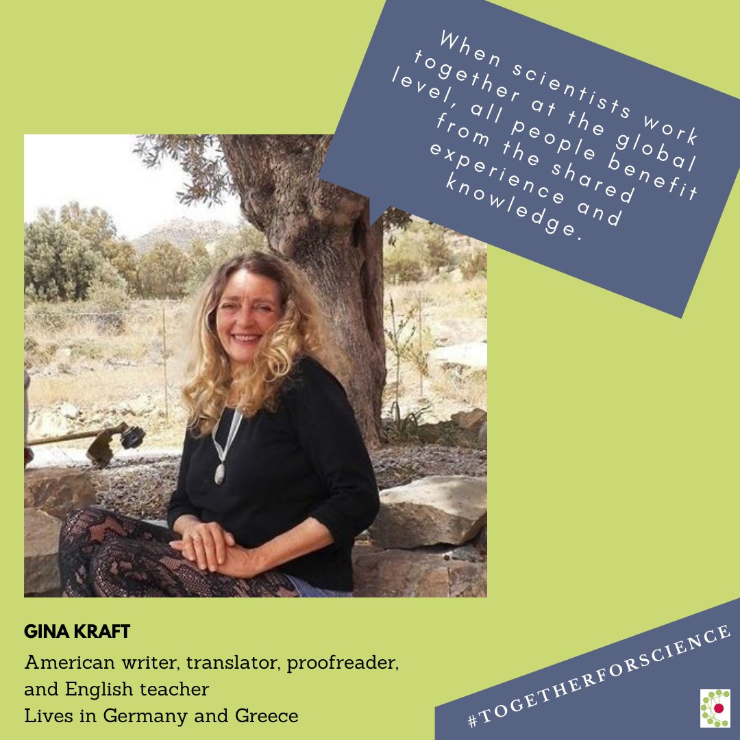 ICSE_freiburg's tweet image. Gina is a writer, translator&amp;amp;proofreader. Science is important to her because it influences every aspect of her life. Gina believes that the more science she comprehends&amp;amp;makes use of, the better she understands herself, the world and the vast universe beyond. #Togetherforscience