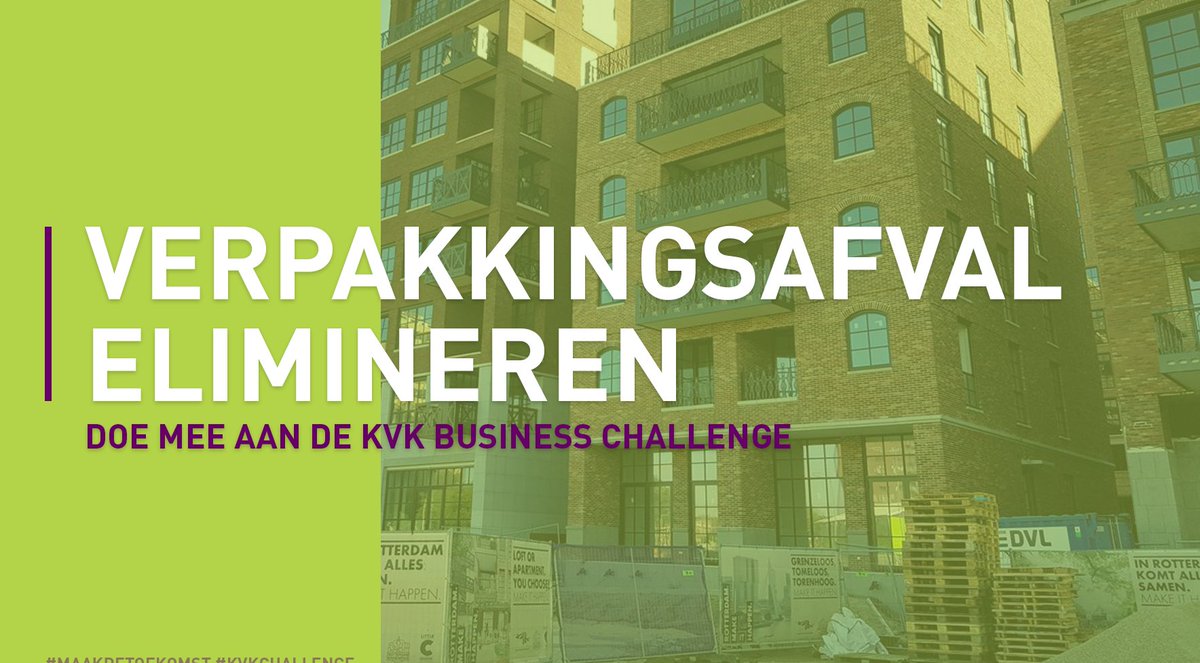 Ondernemers opgelet! TBI doet mee aan de KVK Business Challenge: we zijn op zoek naar nieuwe ideeën en concepten om verpakkingsafval te elimineren en een waardevolle (nieuwe) functie te geven. Hoe concreter en impactvoller, hoe beter! Lees meer via: bit.ly/3h7FMzW