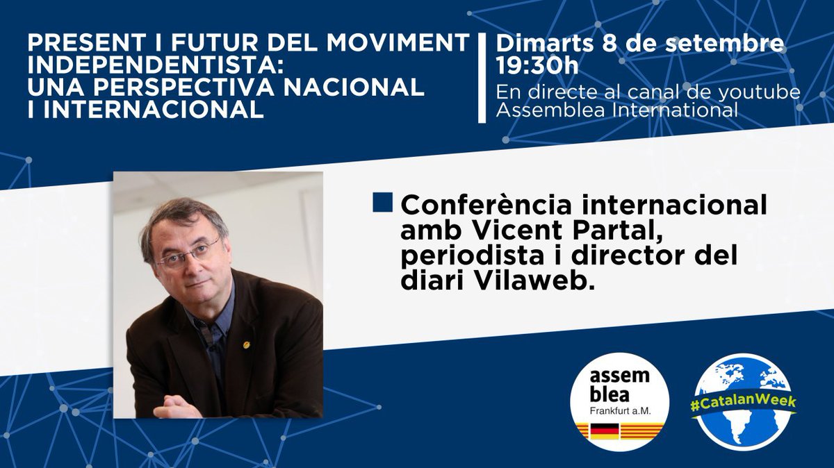 ANCCorbera's tweet image. ⬛️⬜️🌍 Diverses Assemblees Exteriors de l’@assembleacat  organitzen esdeveniments en el marc de la #CatalanWeek els dies següents, per tal de fomentar la causa independentista de #Catalunya a l’estranger i denunciar la repressió política de #Espanya contra la...👇