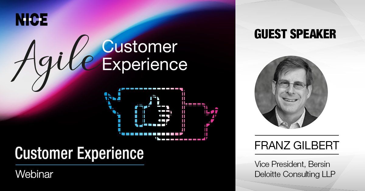 NICELtd's tweet photo. EMEA WEBINAR TOMORROW: Leveraging AI to Create an Agile Workforce
Presented by: Franz Gilbert, Deloitte Consulting LLP
Thursday, September 10th at 1:00 PM UK Time
LAST CHANCE TO REGISTER >>
https://t.co/bWoacu62PH
#CX #AI #conactcenter https://t.co/hRrzGYSihn