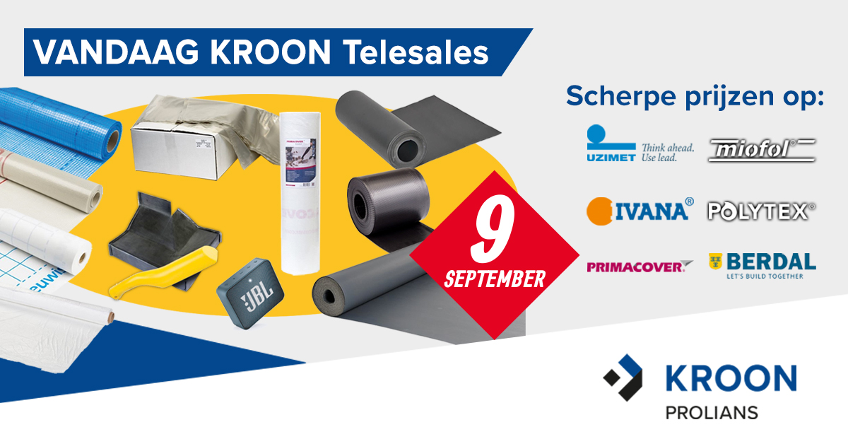 Kroononline's tweet photo. VANDAAG KROON Telesales!
Ga naar https://t.co/yMGaewL3lN, bekijk de actie en geef je op! Deze aanbiedingen zijn alleen vandaag!
#Uzimet #Ivana #Primacover #Miofol #Polytex #Berdal https://t.co/EVxXy3JdEw
