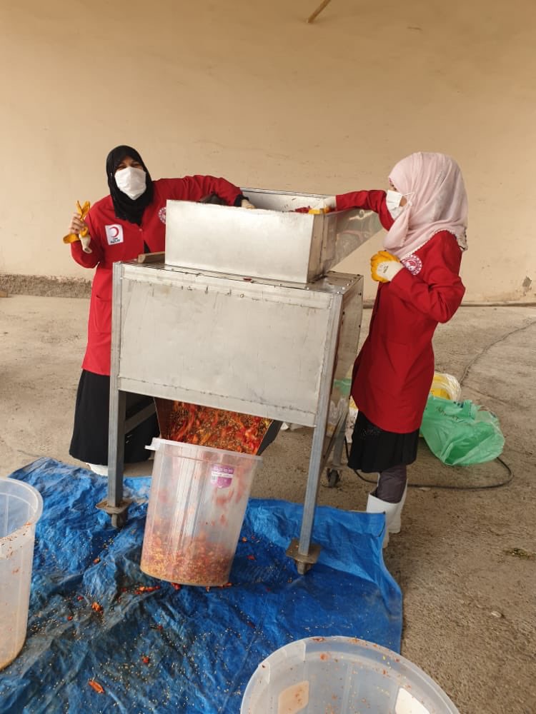 🌶️<a href="/EUDelegationTur/">AB Türkiye Delegasyonu🇪🇺EU Delegation to Türkiye</a>'un desteklediği Kahramanmaraş Toplum Merkezimiz, <a href="/dagtem46/">Doğu Akdeniz Geçit Kuşağı Tarımsal Arşt.Enst.Müd.</a> iş birliğiyle, #Koronavirüs önlemlerine dikkat ederek başlattığı Maraş Biberi Hasat ve Sonrası Teknolojiler Kursu’na devam ediyor. #BirDokunuşBinHayat