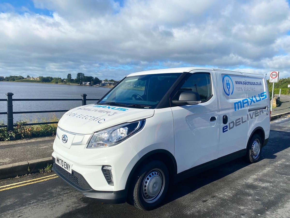 ChadMotorCo's tweet photo. To celebrate #WorldEVDay we are off in the #maxus #eDeliver3 on a 115 mile zero emissions journey across #GreaterManchester to replicate a days work on an average delivery route! @Saicmaxus_uk @World_EV_Day https://t.co/IayuHeMjHz