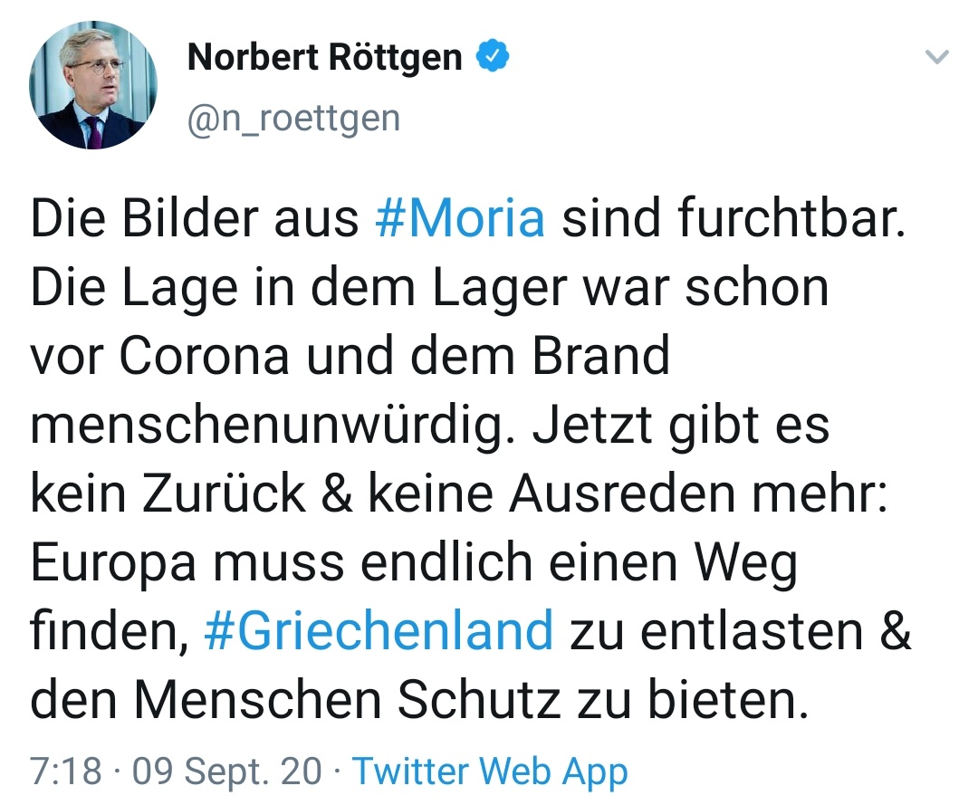 Alert4_Alert4's tweet photo. Definiere Heuchelei: @CDU-Edition
#Moria https://t.co/bZXMiNAUSS