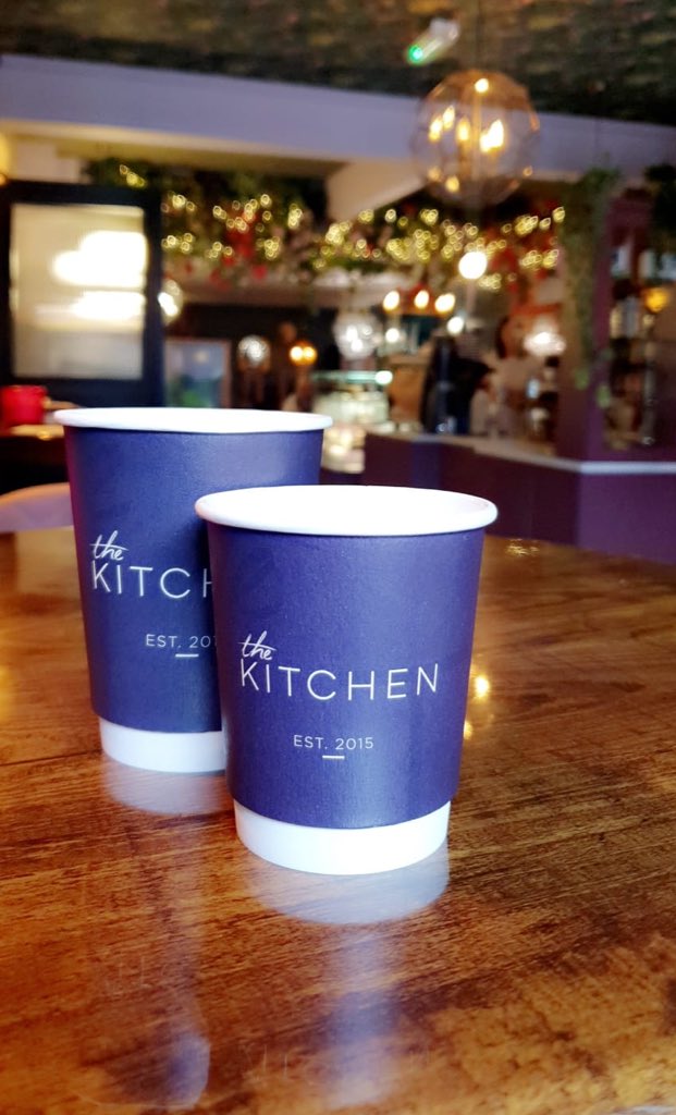 Delivery of beautiful 8oz and 12oz double walled ReCups now In the stunning Kitchen Omagh.
Recyclable which is good and more realistic than industrially compostable which will never actually happen. 

#Packaging #omagh #coffee #thekitchen <a href="/BunzlBML/">Bunzl McLaughlin</a>