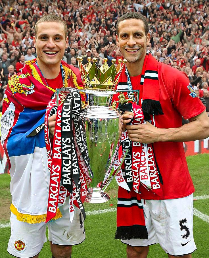 Footballtweet's tweet photo. The best defensive partnership the Premier League has ever seen. https://t.co/f4igb83wca