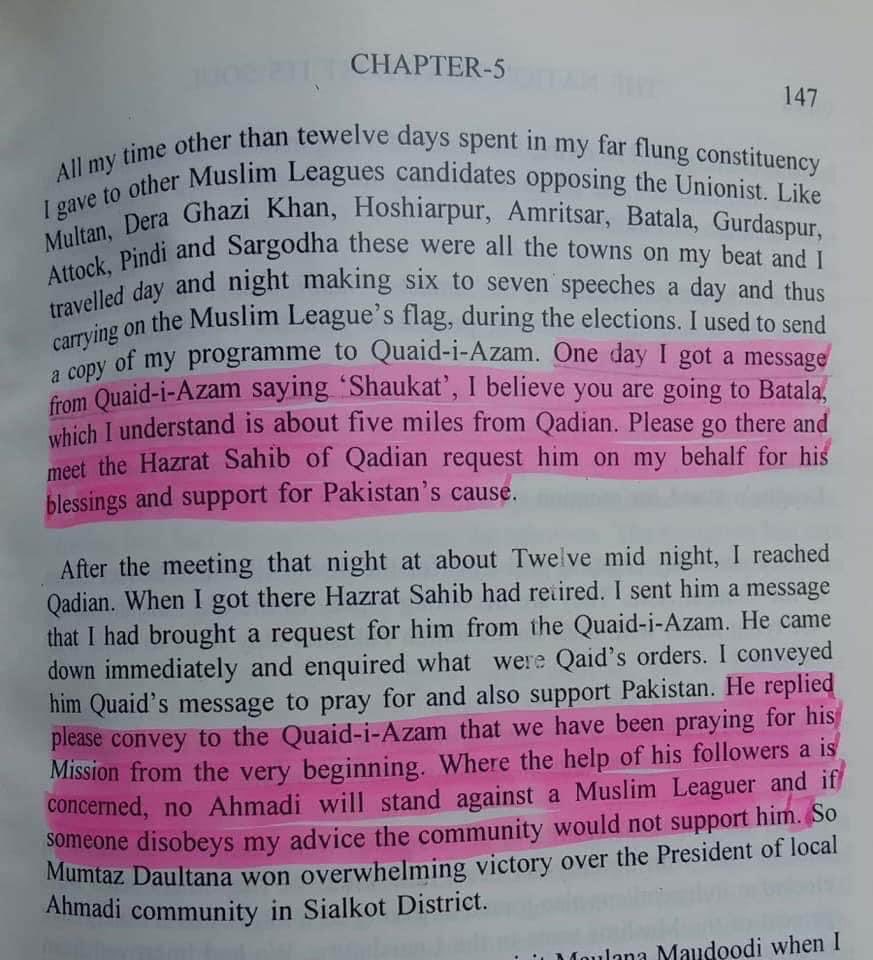 Nice to know that Federal Minister for Education Mr Shafqat Mehmood has adopted  #Jinnah ‘s vision for  #SingleNationalCurriculum  #SNC  #AikNisab ! Mr  #Jinnah enjoyed cordial relations with minority  #Ahmadiyya community & requested their prayers & support for Pakistan !  #Ahmadis