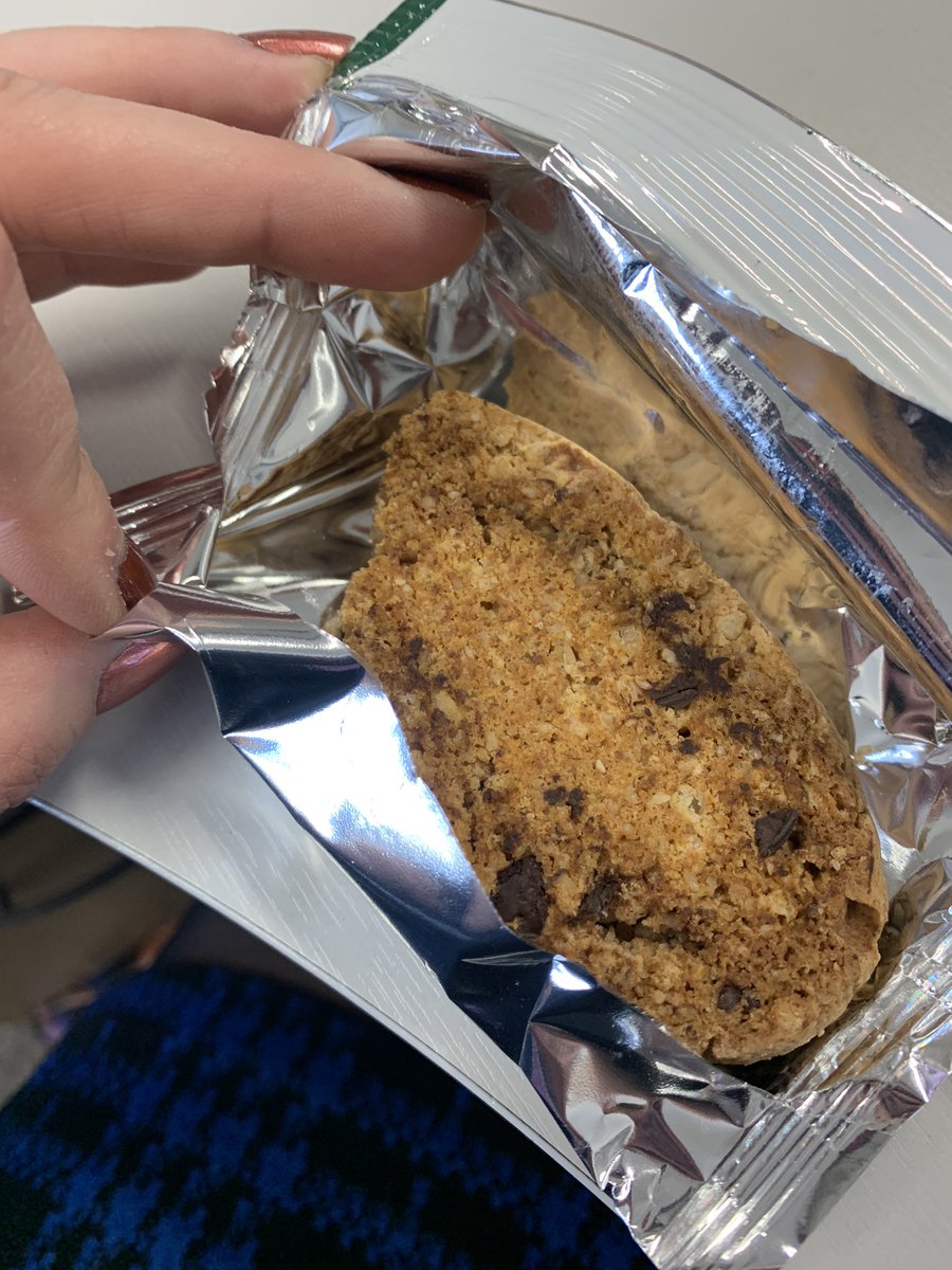 BIME_Steph's tweet photo. @BelvitaUK Someone has taken a sneaky bite out of my soft bake before it was wrapped! 🤣 https://t.co/smMzVgDYvK