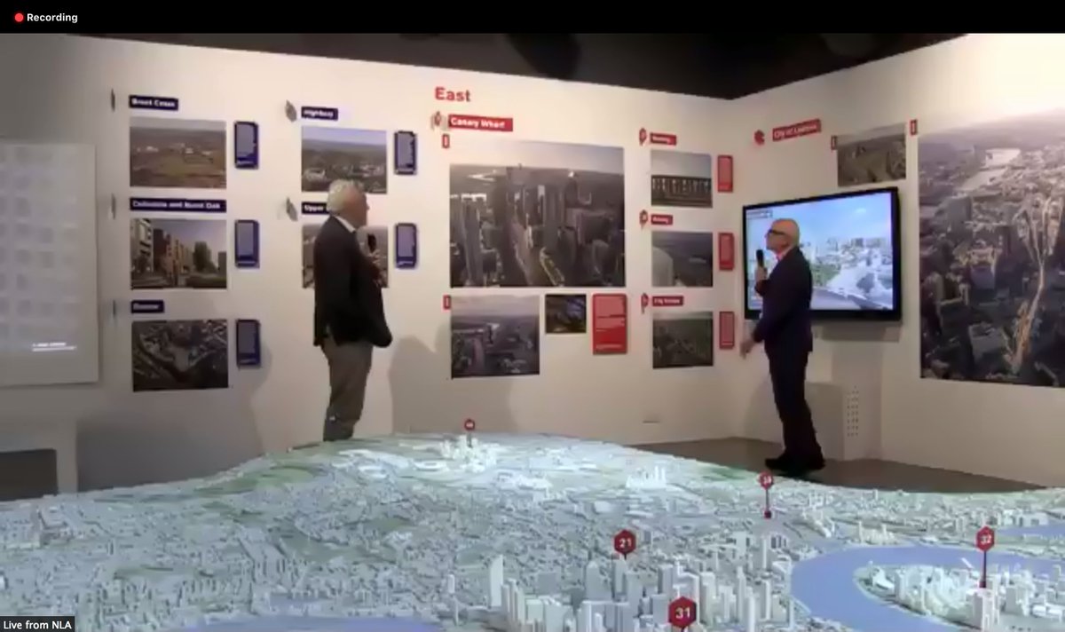 An inspiring morning <a href="/nlalondon/">NLA</a> - We are visiting "The Changing Face of London" virtual exhibition tour by <a href="/PGSMurray/">Peter Murray OBE</a> &amp; <a href="/rgclondoncomms/">Robert Gordon Clark</a>
