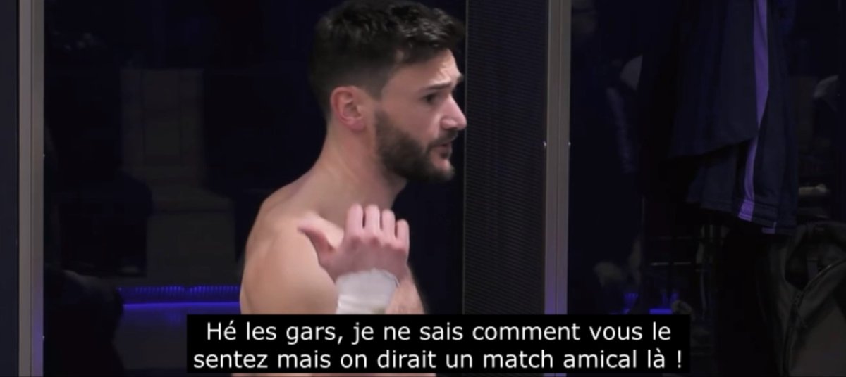 21/ 4e tour de FA Cup, Tottenham est mal-mené par Southampton. 1-1 à la pause, Hugo Lloris en profite pour passer un coup de gueule.