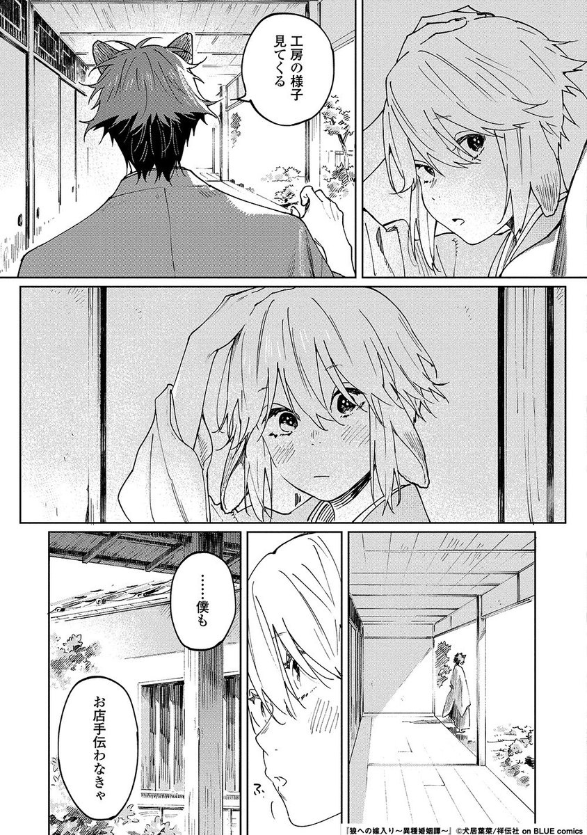 /
2020.11.27 ドラマCD発売決定?
\

犬居葉菜先生『#狼への嫁入り 〜異種婚姻譚〜』
つっけんどん狼族?×隠れ強気な兎族?の人外結婚BLにハマる人続出??

?紙&電子10万部突破??
?BLアワード2020次に来るBL部門2位
?現在続編連載中✅

?https://t.co/YQJyw91m7C
?https://t.co/fh12lYuxDL 