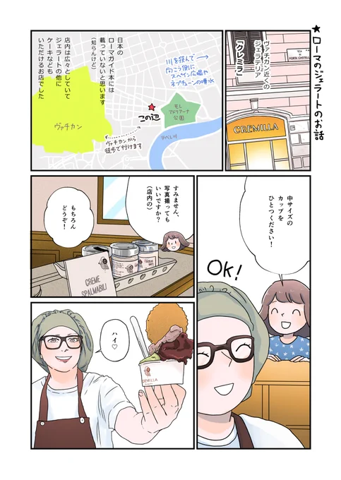 ローマのジェラート屋さん【その3】 