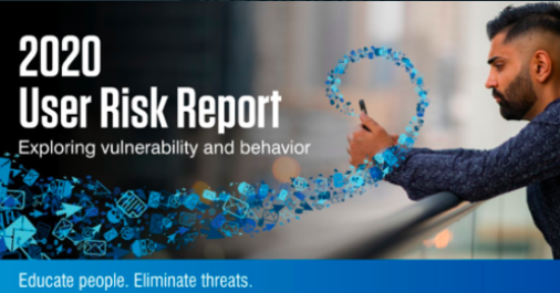 proofpoint's tweet photo. Our 2020 #UserRisk Report reveals user-awareness and knowledge gaps that, if left unrectified, could hurt your #cybersecurity posture.
Download our report now: https://t.co/BrjJL6ReUW https://t.co/tOqenNNv7v