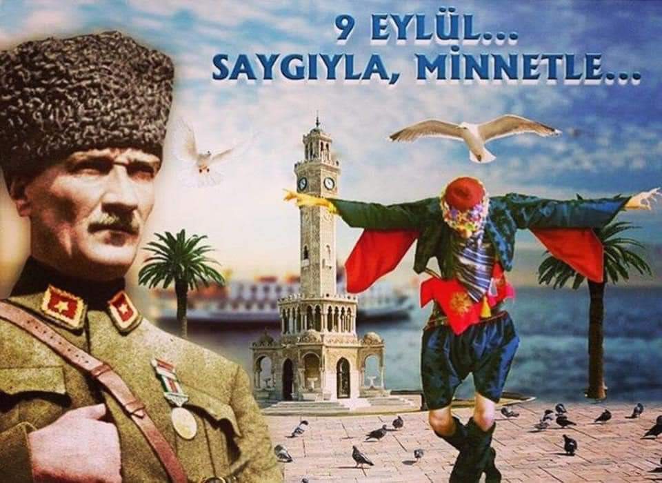 Oyna yansın cepkenin, yansın güneşten tenin.
Gün senin şenlik senin.
Bayramın kutlu olsun efem...!

#9Eylül Bağımsızlığın daim olsun #İzmir