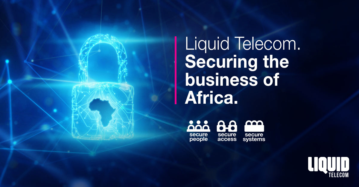LiquidInTech's tweet photo. There is 'secure' and then there is 'Liquid Telecom secure.'  Today we are excited to be unveiling the newest unit of our business, #CyberSecurity. Find out more at https://t.co/Q8IQN7lo90
 #BuildingAfricasDigitalFuture #LiquidSecure https://t.co/WFxYt3fxVP