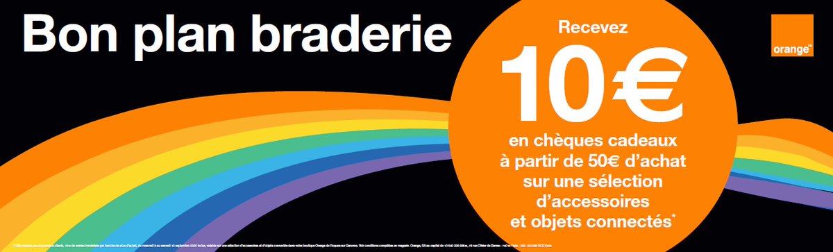 Vite ! Profitez du Bon Plan braderie exclusivement à la boutique #orange de Roques sur Garonne !!! ça commence aujourd'hui ! <a href="/chacha353431/">Charlene hervault</a> <a href="/daviddaraux/">David Daraux</a> <a href="/ggleonardon/">Leonardon Géraldine</a> <a href="/BlanchardMylene/">Mylene Blanchard</a> <a href="/Foulito/">J 〽️</a> <a href="/laurencelang31/">Laurence Lang</a> <a href="/RichmondAdunlin/">Richmond Adunlin</a> <a href="/OrangeOccitanie/">Orange Occitanie</a>
