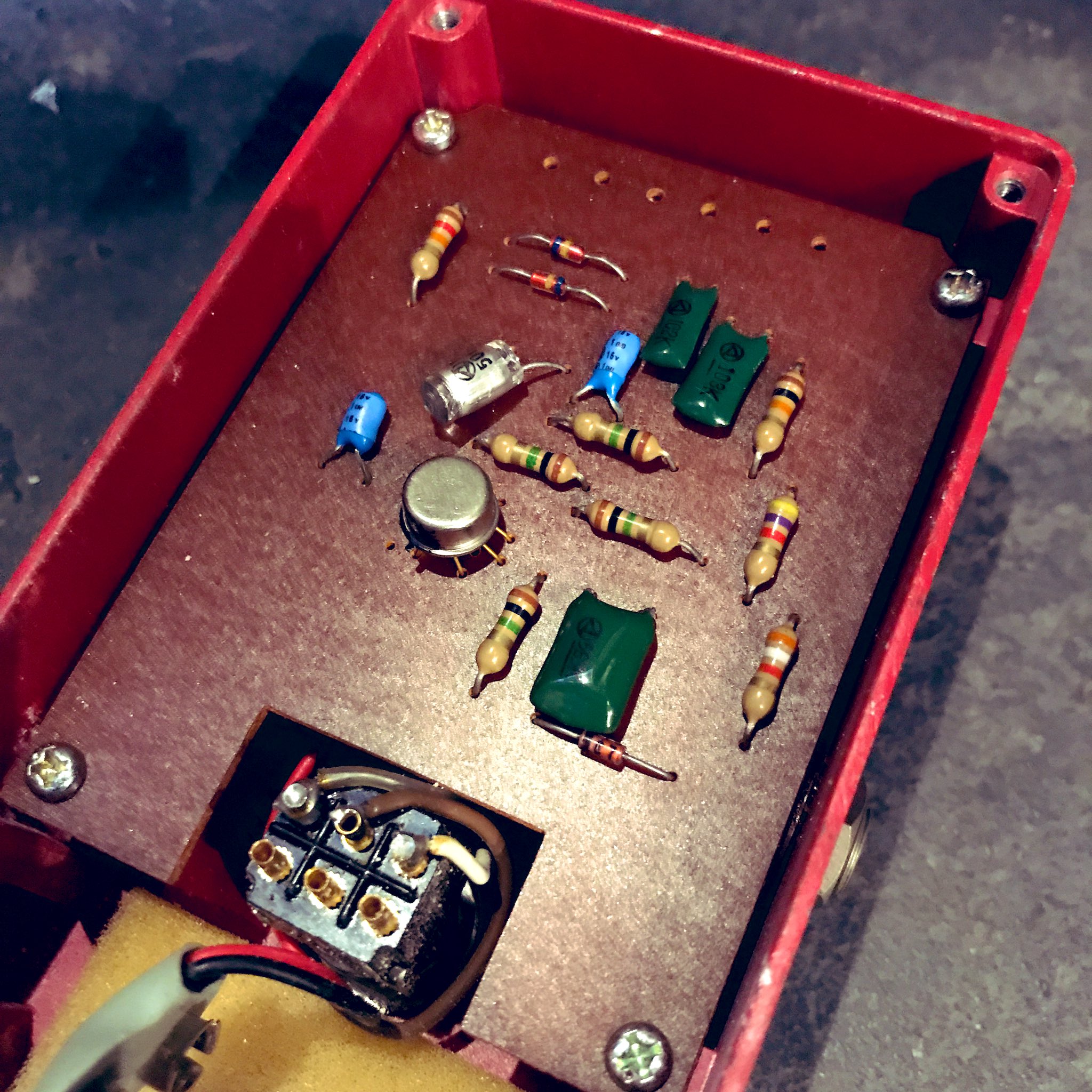 Guyatone PS-102 Zoom Box Distortion 修理 - TOKYO EFFECTOR