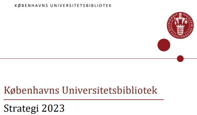 tullemich's tweet photo. Biblioteket @koebenhavns_uni har i sin 2023 #strategi bl.a. stærkt fokus på serviceudvikling og specialisering i #data, digital dannelse, undervisning og #openscience i tæt dialog &amp; samarbejde med #universitetet. Læs strategi &amp; udviklingsplan for 2020: https://t.co/uViiTW1o2i https://t.co/1N5jBlZUQK