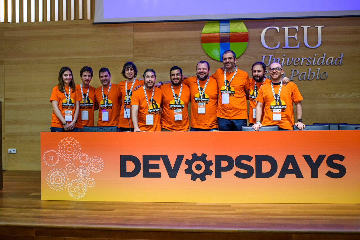 DevOpsDaysMad's tweet image. Recap #devopsdaysmadrid 2020.  Thanks to all of our sponsors for make it possible: @deiser @autentia @ENCAMINA @elastic @NexthinkNews @intelygenz @tokiota_IT @altran_es @tecnofor @openbank_es and @Cloudflare youtu.be/pAvOFx8pV-U
