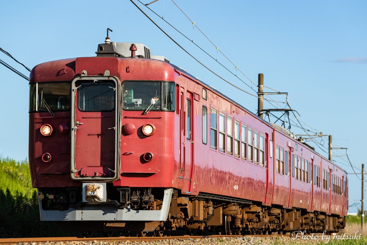 七尾線色415系 mitsuki on X