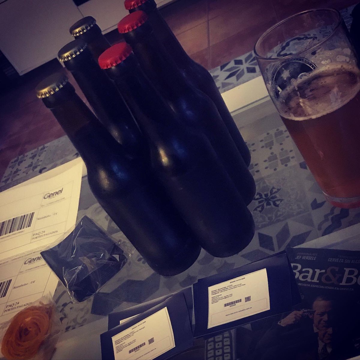 CbcSpain's tweet photo. Ya van de camino a #SiestaBrewing nuestra Black IPA y la Sour IPA con cereza y lactosa a participar en el #ConcursoHomebrewer #IpaDay2020 de la @ACCE_Cerveceros
Mucha suerte a todos los participantes y recordaros que tenéis hasta el día 12 para hacer llegar vuestras cervezas!! https://t.co/yJ96NAD9mQ