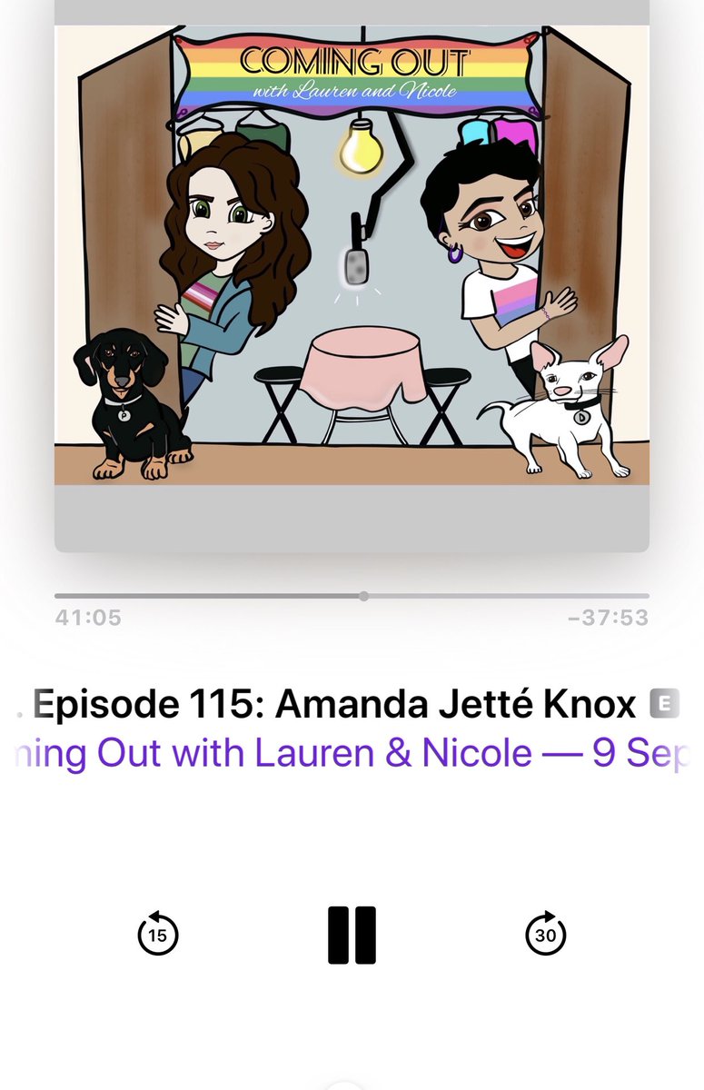 SueNowhereboy68's tweet photo. EPISODE 115 OUT NOW !!! SO BRILLIANT PLEASE SUBSCRIBE 💜😘....FANTASTIC!!!!! WTFG NIC 💜😘💜😘👏🏻MUCH LOVE XXX AND LAUREN 👏🏻👏🏻💜 xx @nicolepacent @lauren_flans @comingoutpod  #lesbian #gay #bisexual #trans #queer #loveislove #cominout #FOUNDRICKY!!! https://t.co/L8FwJ4EUdt