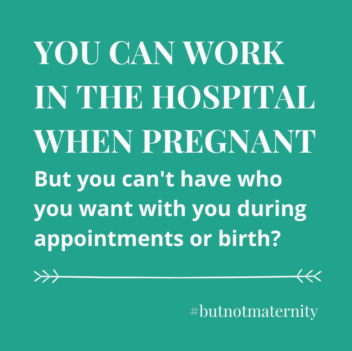 You can work in the hospital when pregnant but you can't have who you want with you during appointments or birth? #birthblissdoulas #birthworkersunited #butnotmaternity #doulasupport #birthrights <a href="/MattHancock/">Matt Hancock</a> <a href="/BorisJohnson/">Boris Johnson</a> <a href="/CMO_England/">Professor Chris Whitty</a> <a href="/NHSuk/">NHS</a>
