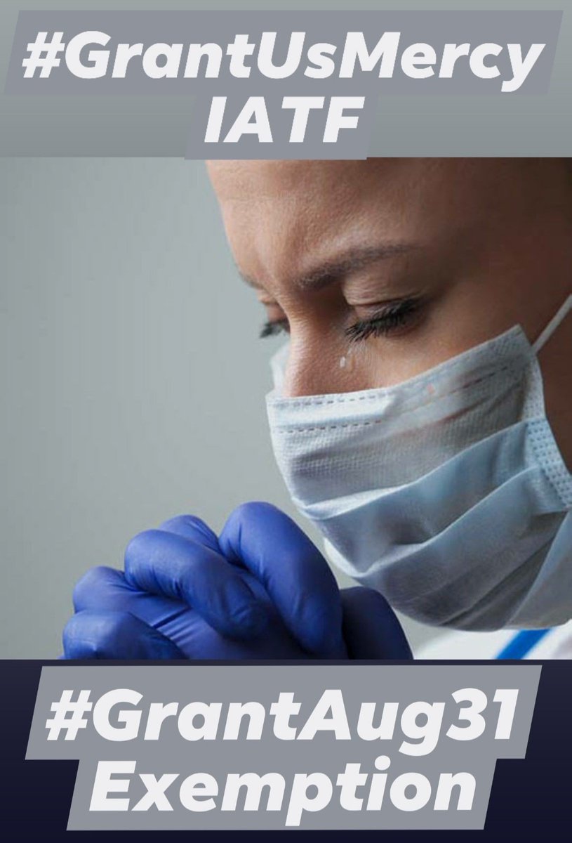 prisonurses's tweet photo. #GrantUsMercyIATF
#GrantAug31Exemption

@teddyboylocsin @SecDuque @attyharryroque @SAPBongGo @karlo_nograles @ntfcovid19ph @DrTonyLeachon @DILGPhilippines https://t.co/Ds5BWLG1QF