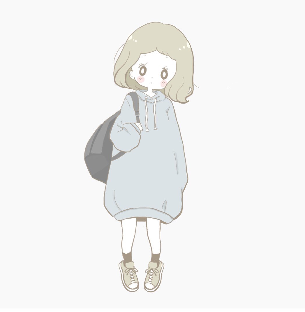 パーカー イラスト 女の子