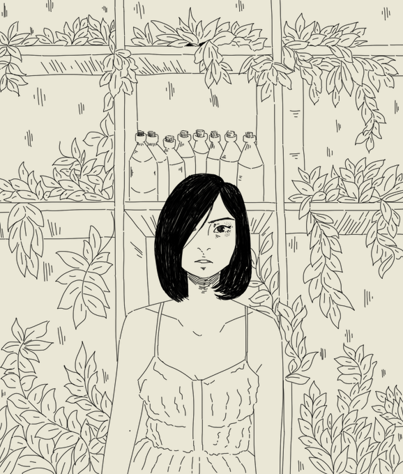 ?

-
commissioned piece. drawing the leaves in the back was so relaxing aaa #artph 