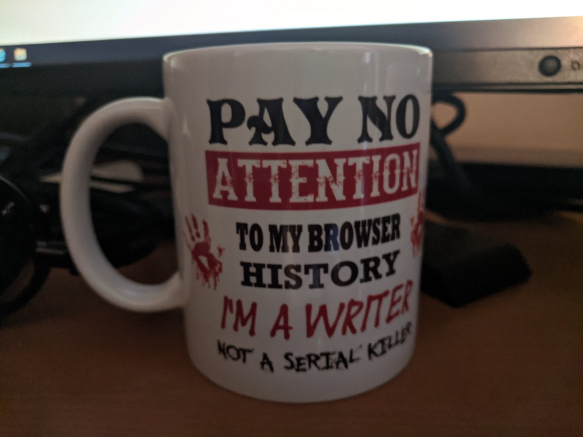 Loving my new coffee mug.

Thanks <a href="/ReapersBrew/">Reapers Brew Coffee</a>