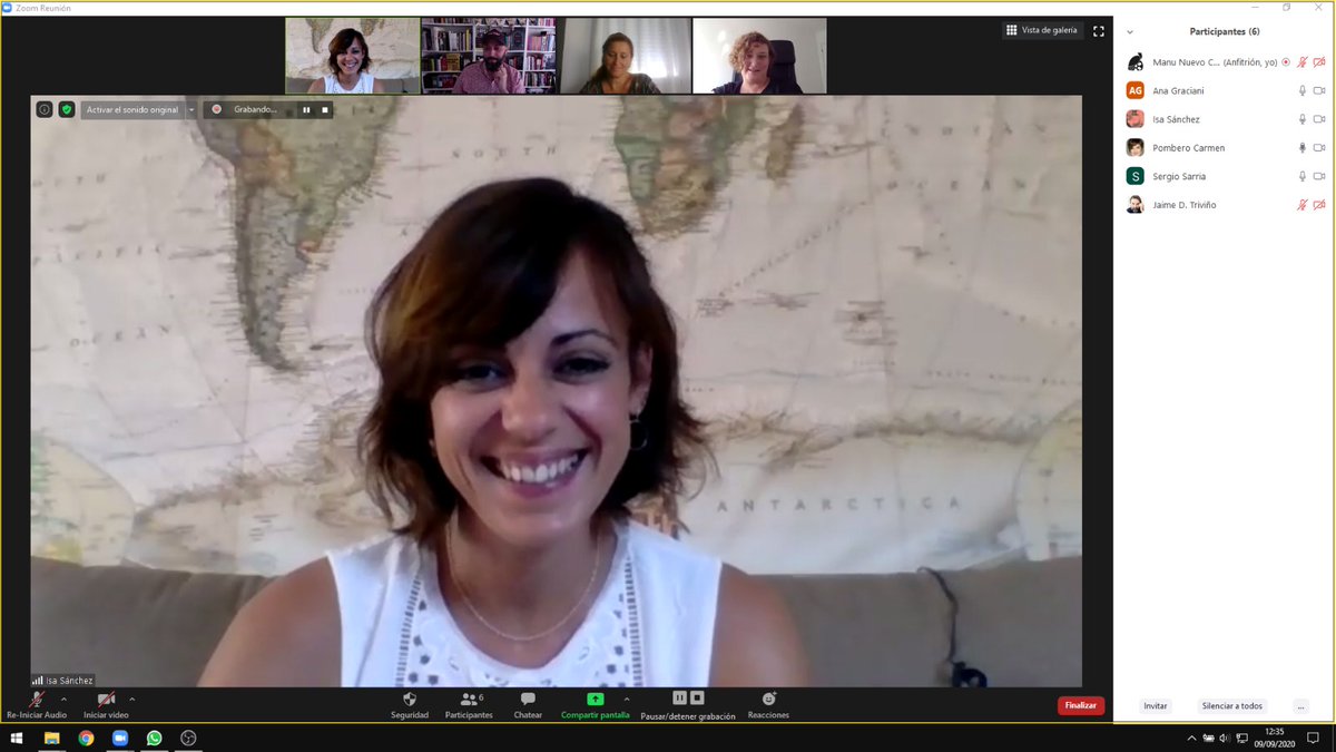 Grabamos desde #Casares un encuentro de guionistas de #Andalucía con 4 profesionales de #cine y #televisión: Isa Sánchez, Carmen Pombero, Ana Graciani y Sergio Sarriá. Interesantísima charla que podremos ver pronto en esta 7ª edición del Festival #NuevoCineAndaluz. #Culturasegura