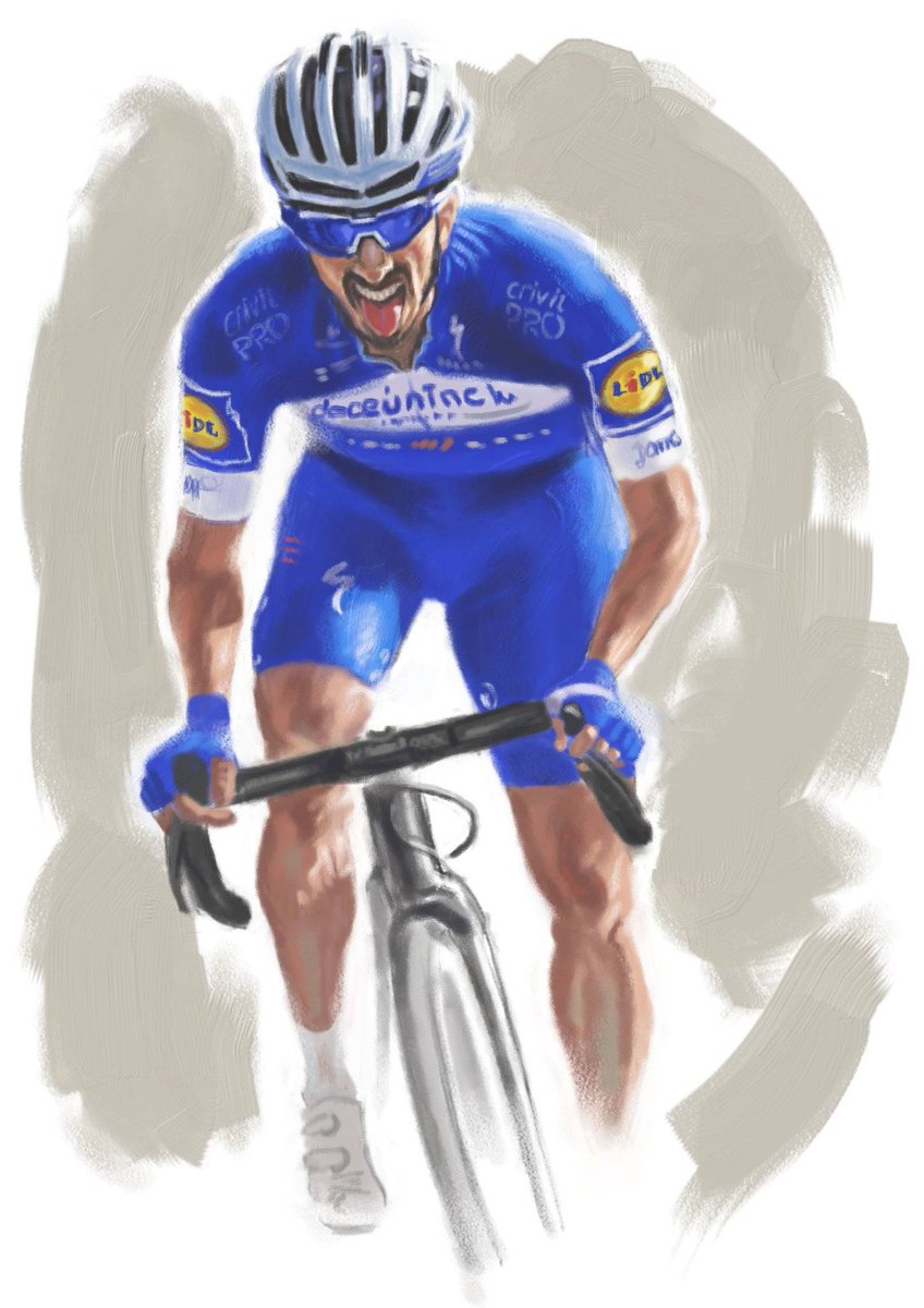 rafamir70's tweet photo. Julian Alaphilippe in action 

@alafpolak

#TdF2020

@deceuninck_qst

(foto: @zicloland) https://t.co/5qC5oq4tKd