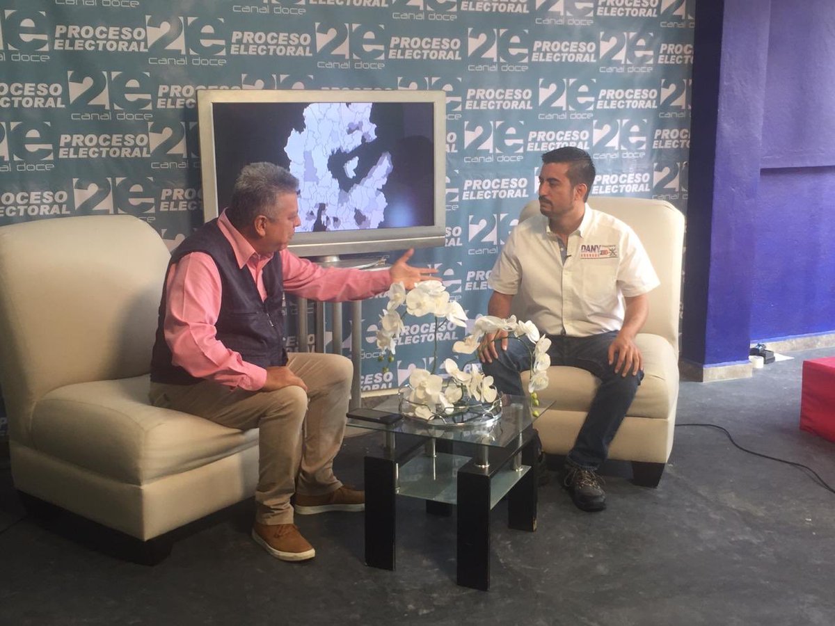 ¡Muy buen día a tod@s!

Iniciamos este quinto día de campaña, brindando una entrevista en el noticiero matutino de Canal 2e, Contacto Informativo.

Fue un gusto saludar a la audiencia y exponerles algunas de mis propuestas para que Huejutla Gane.

#UnidosHuejutlaGana